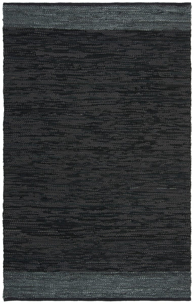 Safavieh Vintage Leather Vtl201Z Black / Grey Rugs.