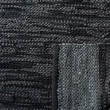 Safavieh Vintage Leather Vtl201Z Black / Grey Rugs.