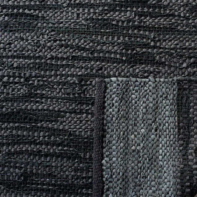 Safavieh Vintage Leather Vtl201Z Black / Grey Rugs.