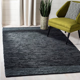 Safavieh Vintage Leather Vtl201Z Black / Grey Rugs.