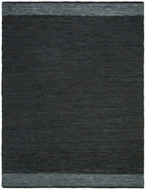 Safavieh Vintage Leather Vtl201Z Black / Grey Rugs.