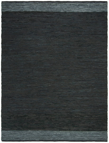 Safavieh Vintage Leather Vtl201Z Black / Grey Rugs.