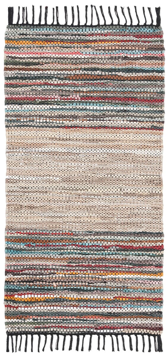 Safavieh Vintage Leather Vtl202H Beige / Multi Rugs.