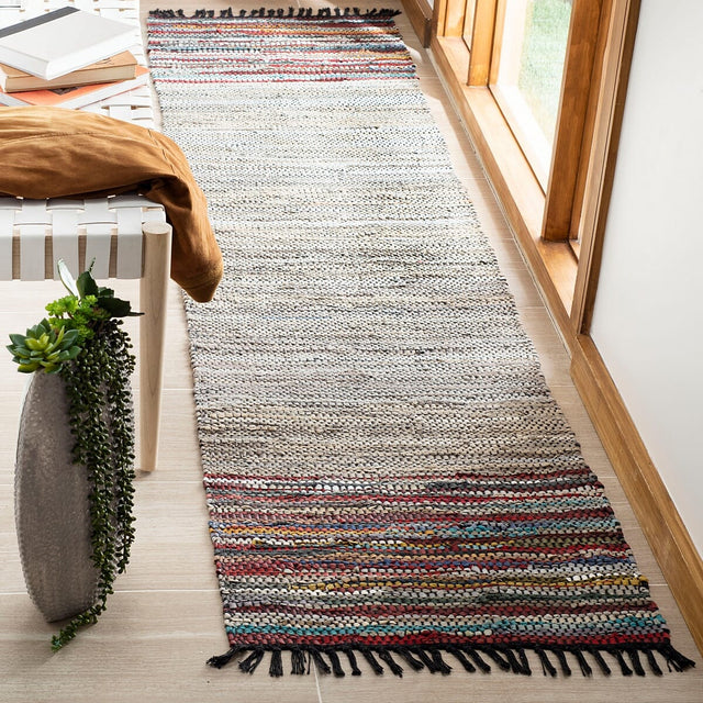 Safavieh Vintage Leather Vtl202H Beige / Multi Rugs.