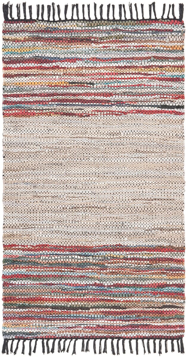 Safavieh Vintage Leather Vtl202H Beige / Multi Striped Area Rug