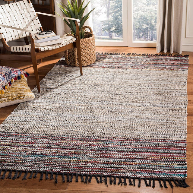 Safavieh Vintage Leather Vtl202H Beige / Multi Rugs.