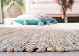 Safavieh Vintage Leather Vtl203G Silver Rugs.