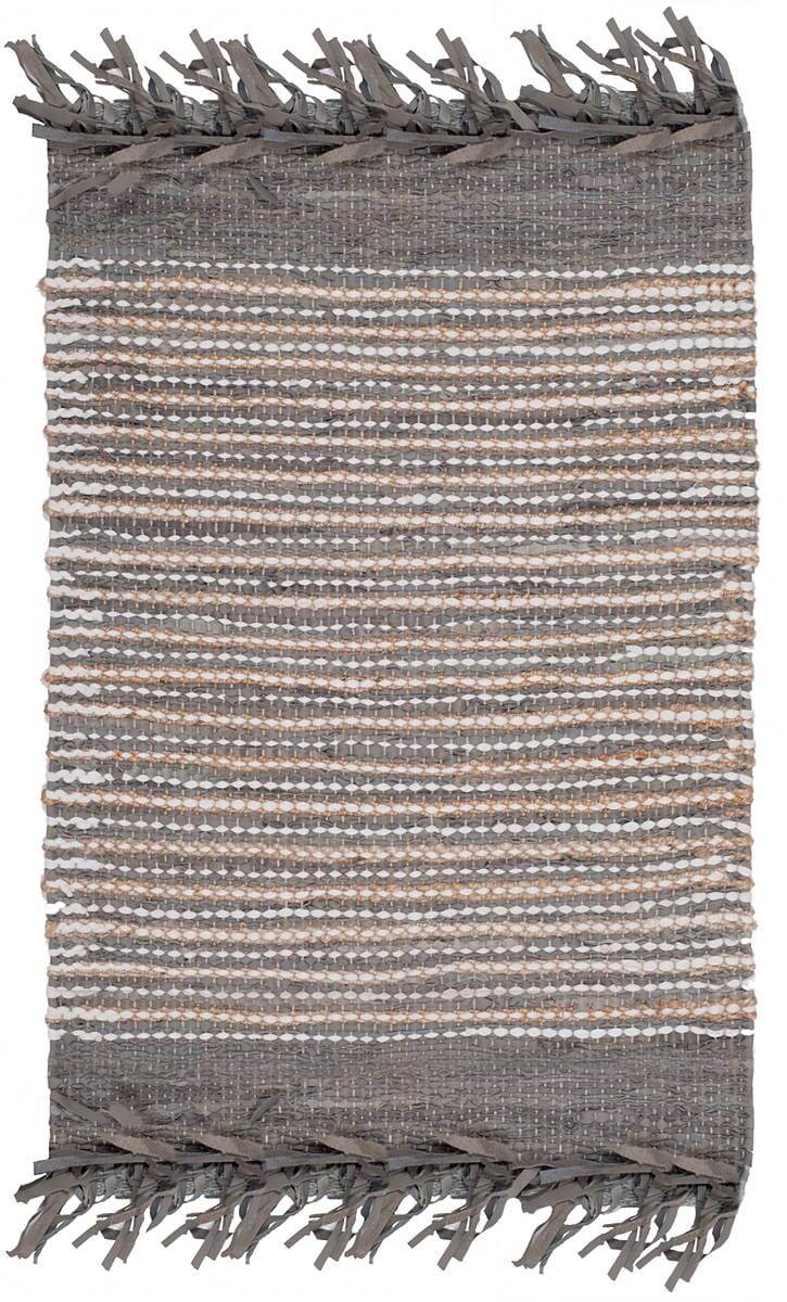 Safavieh Vintage Leather Vtl373A Grey / Multi Area Rug