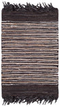 Safavieh Vintage Leather Vtl373C Dark Brown / Multi Area Rug