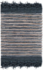 Safavieh Vintage Leather Vtl373D Dark Grey / Multi Rugs.