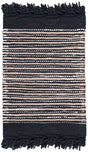 Safavieh Vintage Leather Vtl373G Black / Multi Area Rug