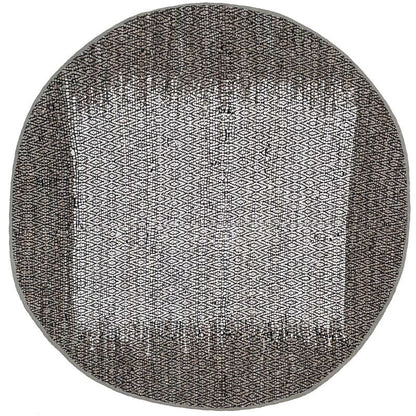Safavieh Vintage Leather Vtl387A Light Grey / Grey Bordered Area Rug