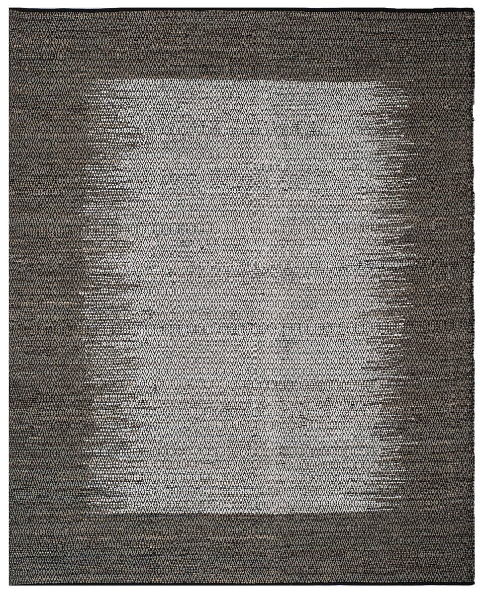 Safavieh Vintage Leather Vtl387A Light Grey / Grey Rugs.