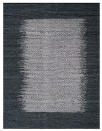 Safavieh Vintage Leather Vtl387B Light Grey / Charcoal Bordered Area Rug