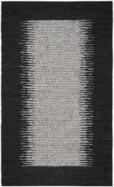 Safavieh Vintage Leather Vtl387C Light Grey / Black Rugs.