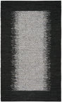 Safavieh Vintage Leather Vtl387C Light Grey / Black Rugs.