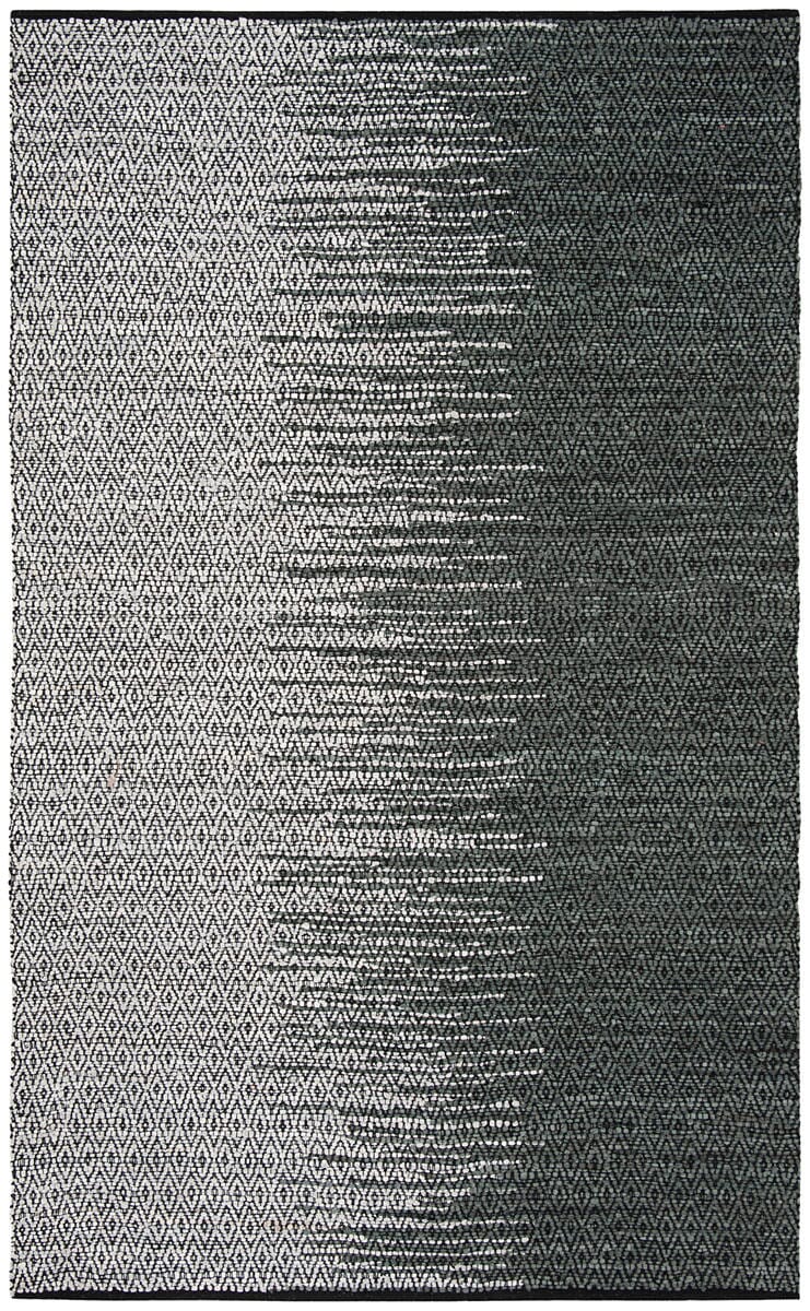 Safavieh Vintage Leather Vtl388B Light Grey / Charcoal Area Rug