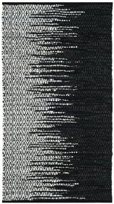 Safavieh Vintage Leather Vtl388C Light Grey / Black Rugs.