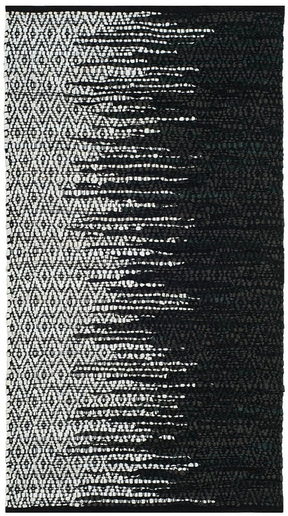 Safavieh Vintage Leather Vtl388C Light Grey / Black Area Rug