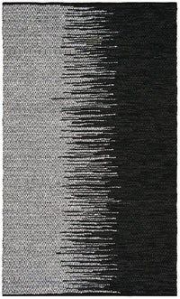 Safavieh Vintage Leather Vtl388C Light Grey / Black Area Rug