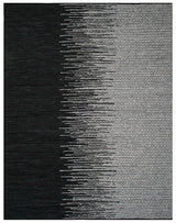Safavieh Vintage Leather Vtl388C Light Grey / Black Rugs.