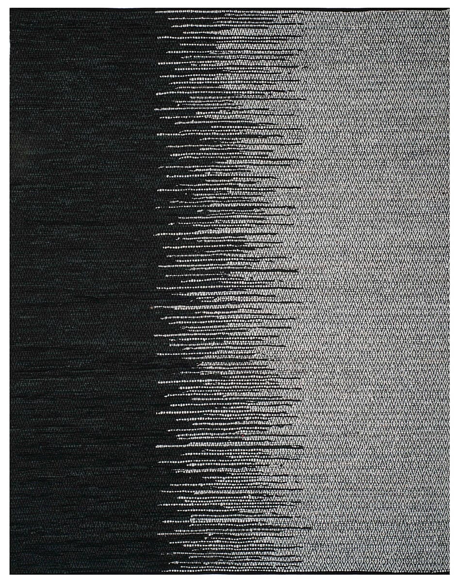 Safavieh Vintage Leather Vtl388C Light Grey / Black Area Rug