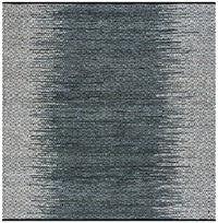 Safavieh Vintage Leather Vtl389B Light Grey / Charcoal Striped Area Rug