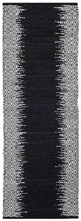 Safavieh Vintage Leather Vtl389C Light Grey / Black Rugs.