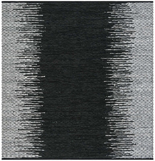 Safavieh Vintage Leather Vtl389C Light Grey / Black Rugs.