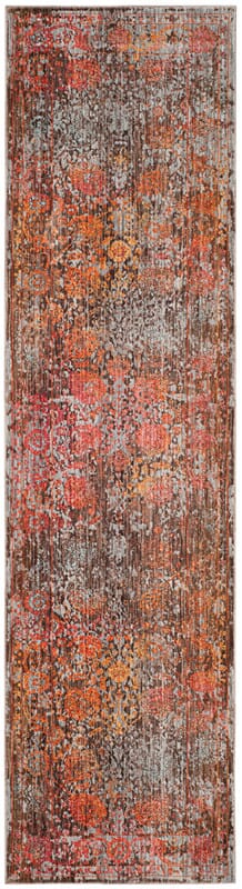 Safavieh Vintage Persian Vtp409D Brown / Multi Vintage / Distressed Area Rug