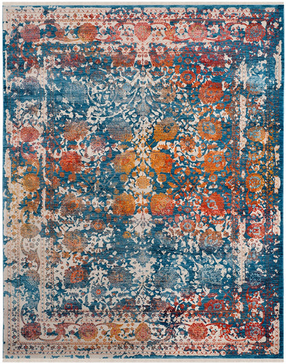 Safavieh Vintage Persian Vtp409K Turquoise / Multi Vintage / Distressed Area Rug