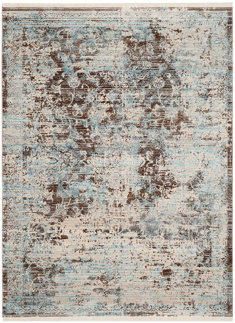 Safavieh Vintage Persian Vtp417T Brown / Light Blue Rugs.