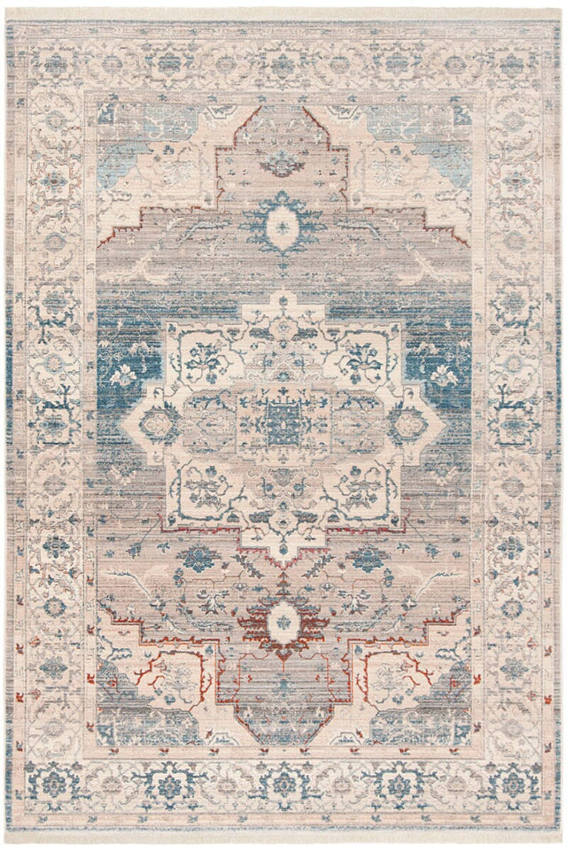 Safavieh Vintage Persian Vtp447F Grey / Blue Rugs.