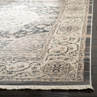 Safavieh Vintage Persian Vtp457H Dark Grey / Ivory Area Rug