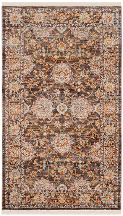 Safavieh Vintage Persian Vtp469D Brown / Multi Area Rug