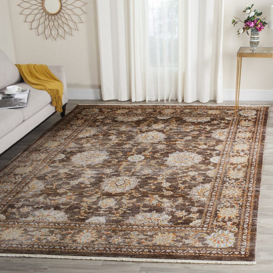 Safavieh Vintage Persian Vtp469D Brown / Multi Area Rug