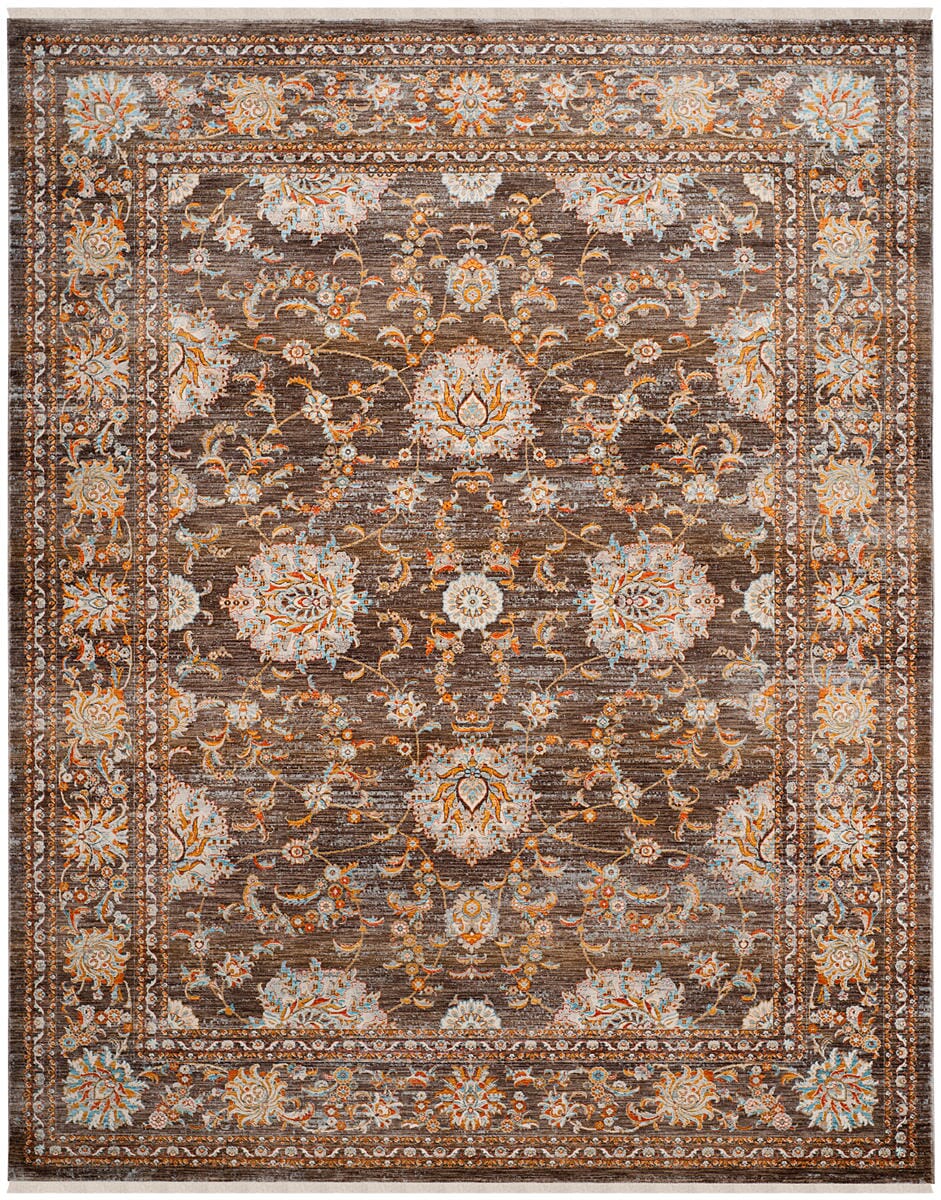 Safavieh Vintage Persian Vtp469D Brown / Multi Area Rug