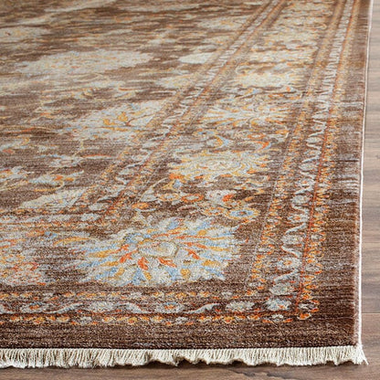 Safavieh Vintage Persian Vtp469D Brown / Multi Area Rug