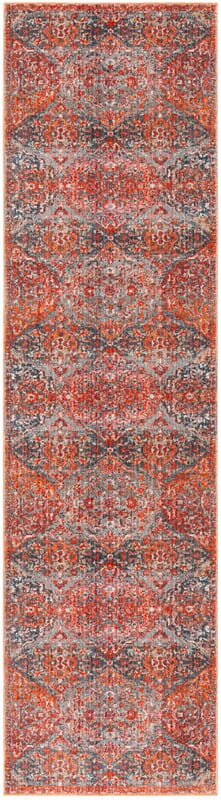 Safavieh Vintage Persian Vtp470J Aqua / Orange Rugs.