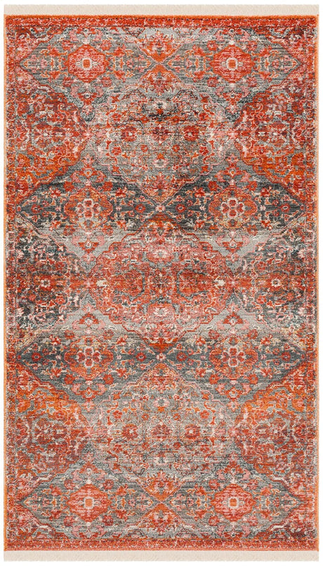 Safavieh Vintage Persian Vtp470J Aqua / Orange Rugs.