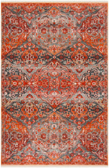 Safavieh Vintage Persian Vtp470J Aqua / Orange Rugs.