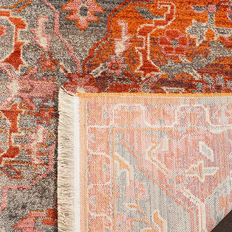 Safavieh Vintage Persian Vtp470J Aqua / Orange Rugs.