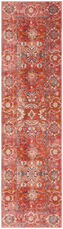 Safavieh Vintage Persian Vtp471Q Red / Orange Area Rug