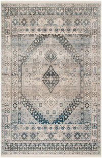 Safavieh Vintage Persian Vtp472F Grey / Blue Vintage / Distressed Area Rug