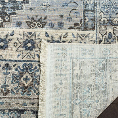 Safavieh Vintage Persian Vtp472F Grey / Blue Vintage / Distressed Area Rug