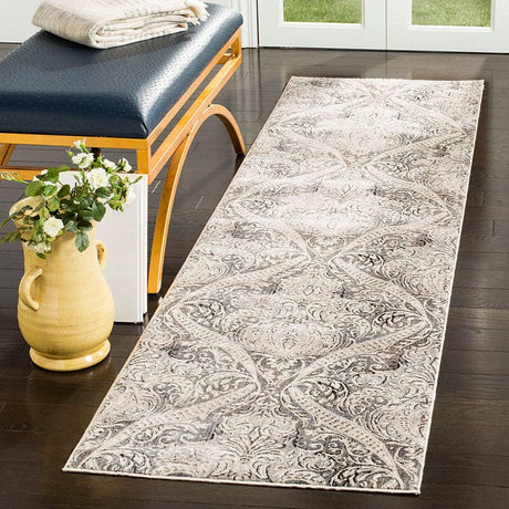 Safavieh Vintage Persian Vtp473F Grey / Charcoal Rugs.