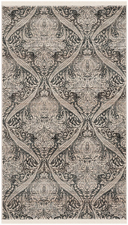 Safavieh Vintage Persian Vtp473F Grey / Charcoal Damask Area Rug