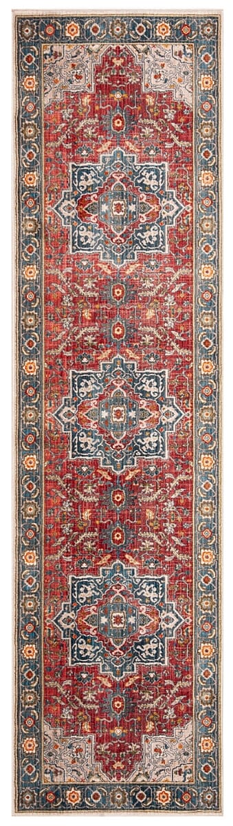 Safavieh Vintage Persian Vtp478Q Red / Blue Rugs.