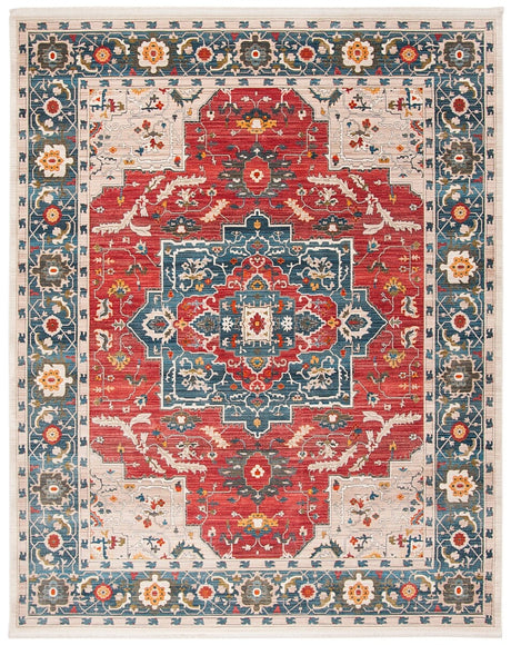 Safavieh Vintage Persian Vtp478Q Red / Blue Rugs.
