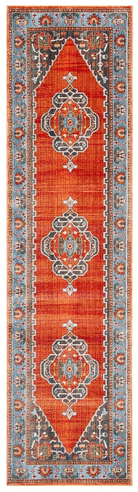 Safavieh Vintage Persian Vtp482P Rust / Blue Area Rug